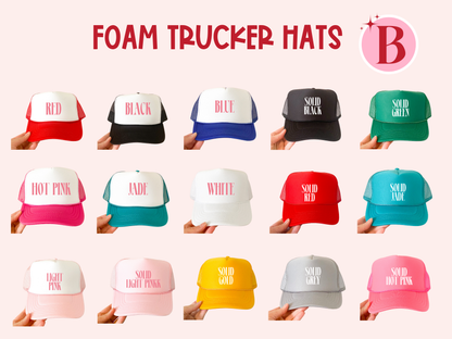Custom Name Hats